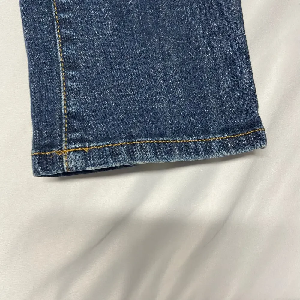 CAbi Jeans Womens Size 2 Rivets Straight Stretch Denim Low Rise Style #513 - Picture 8 of 16